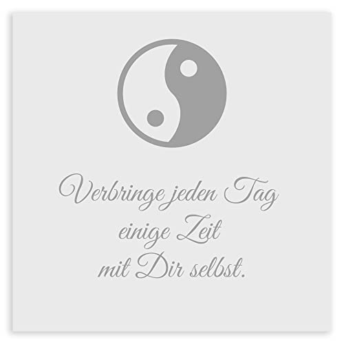 Jung Edelstahl Design Türschilder - Namensschilder V2A Edelstahl - incl. Gravur - Hinweisschilder Edelstahl/anthrazit oder weiß wählbar (Weiß RAL 9016, 100x100 mm) von Jung Edelstahl Design