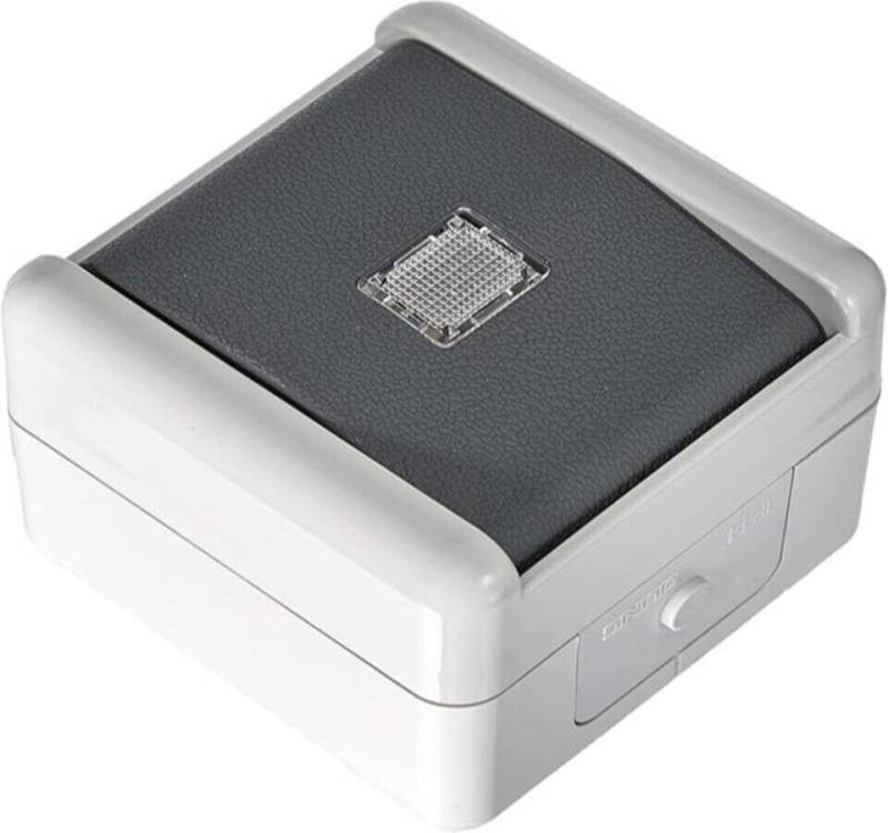 Jung Elektro Schalter Jung 831W AP/WG Taster Schließer 1polig WG800 Jung Elektro Schalter Jung 831W AP/WG Taster Schließer 1polig WG800 von Jung Elektro