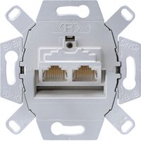 Jung Datendose Cat6 2x8-pol.für 2 Term. UAE 8-8 UPOK6 von Jung