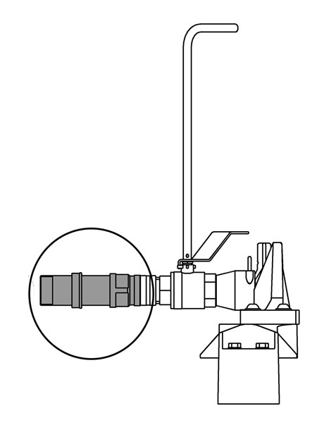 Jung Pumpen S-Zubehör Anschlussrohr 1 1/2'' JP48250 von Jung Pumpen