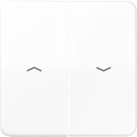 Jung - Wippe 2t Jalousie alpinweiß glänzend cd 595 p ww Pfeile von Jung