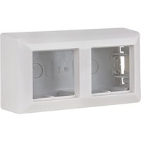 Aufputz-Kappe Jung AS582AWW 2-fach, Alpinweiß - 156 x 85 x 47 mm Aufputz-Kappe Jung AS582AWW 2-fach, Alpinweiß - 156 x 85 x 47 mm von Jung