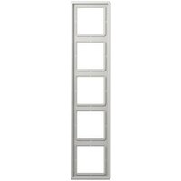 Frame 5 Elemente light grey Jung ls 985 lg von Jung