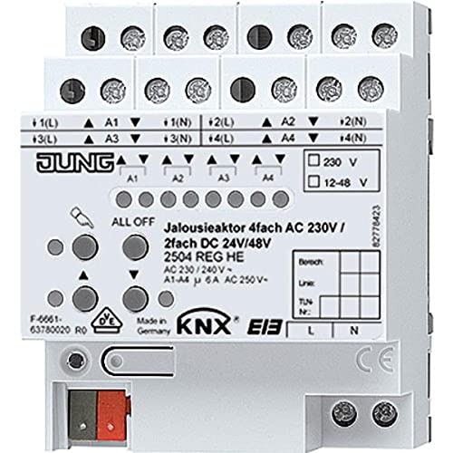 KNX Jalousieaktor JUNG 2504REGHE von JUNG