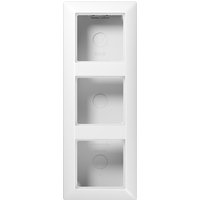 Jung AP-Kappe 3-fach aws angeformter Rahmen AS 583 A WW - AS583AWW von Jung