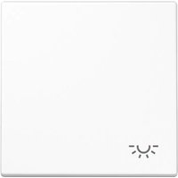 Jung - Abdeckung Symbolwippe 'Licht' ls 990, ls design, ls plus Alpinweiß ls 990 l ww 1 St. von Jung