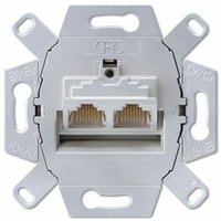 RJ45-Buchse Doppelkategorie 6 Klasse a Jung uae 8-8 UPOK6 von Jung