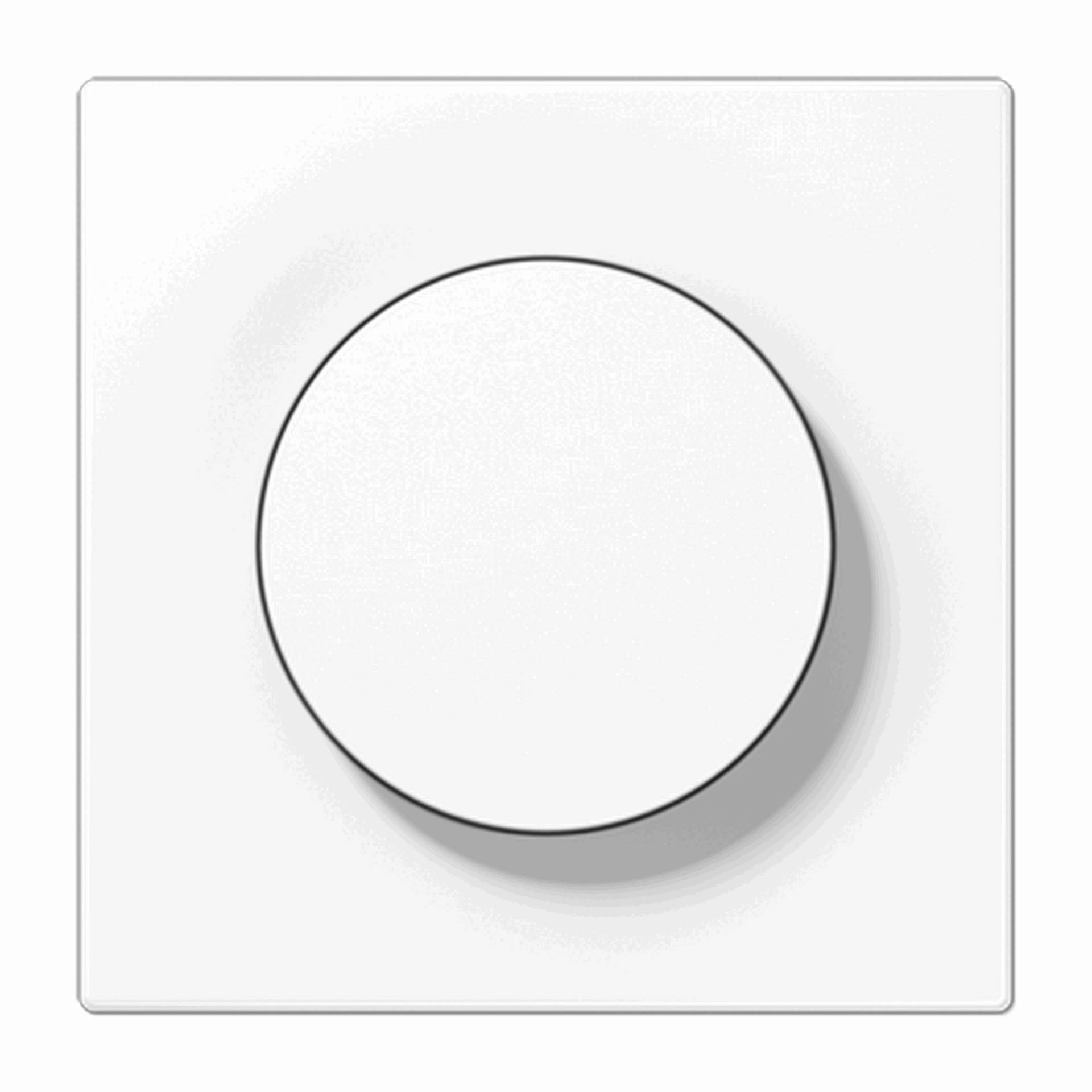 Jung Dimmer-Abdeckung mit Drehknopf 'LS' weiß Jung Dimmer-Abdeckung mit Drehknopf 'LS' weiß von Jung