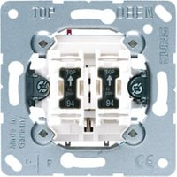 Jung Doppel-Taster 10AX 250V 2 Schließer/Glimmlp 535 U5 Jung Doppel-Taster 10AX 250V 2 Schließer/Glimmlp 535 U5 von Jung