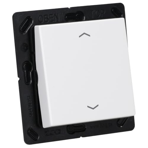 Jung ENOA590PWW Eno Funk Wandsender 2 Kanal mit Symbol Pfeil von JUNG