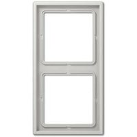 Frame 2 Elemente light grey Jung ls 982 lg von Jung