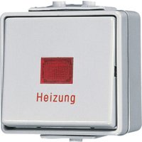 Jung Heizung Notschalter Univ.Aus-Wechsel 606 HW von Jung
