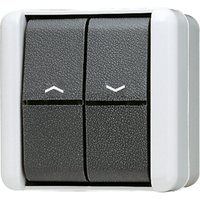 Jung Jalousie-Wippschalter 10AX 250V Tas.1-pol. 839 VW - 839VW Jung Jalousie-Wippschalter 10AX 250V Tas.1-pol. 839 VW - 839VW von Jung
