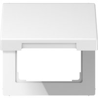 Jung Klappdeckel aws mit Rückstellfeder LS 990 KL WW - LS990KLWW von Jung