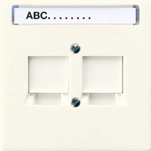 Jung LS969-2NWE Abdeckung für Modular-Jack von JUNG