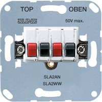 Jung Lautsp.-Anschlussdose aws 25V SLA 2 WW von Jung