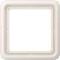 Jung Rahmen 1-fach ws waage/senkrecht CD 581 W - CD581W von Jung