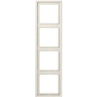 Jung Rahmen 4-fach ws waage/senkrecht LS 984 W - LS984W von Jung