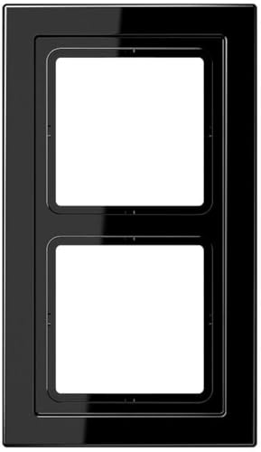 Jung Rahmen LSD982SW 2fach LS-Design, Schwarz von JUNG