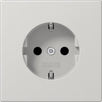 Jung SCHUKO-Steckdose 16A 250V m.Berührungsschutz LS 1520 KI LG - LS1520KILG von Jung