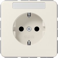 Jung SCHUKO-Steckdose 16A 250V mit Schriftfeld CD 1520 BFNA - CD1520BFNA von Jung
