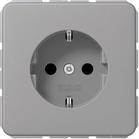 Jung 1fach Einsatz Schutzkontakt-Steckdose Grau CD1520GR von Grau