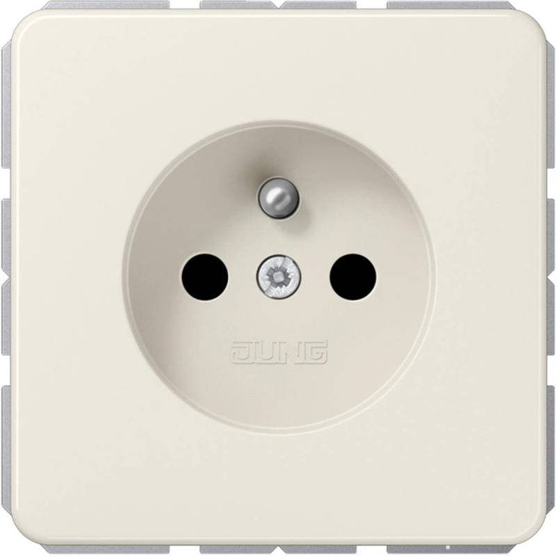 Jung Steckdoseneinsatz CD500 Weiß von Jung