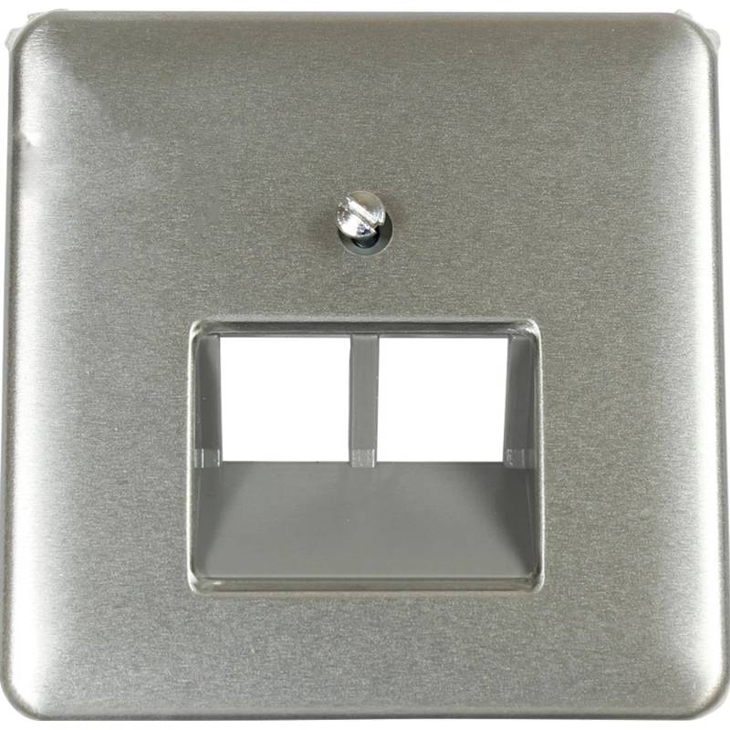 Jung UAE-Abdeckung 2-fach CD500 Platin von Jung