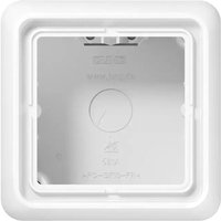 Jung - cd 581 a ww Abdeckrahmen einzeln mit Abdeckkappe - Weiß von Jung