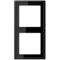 Rahmen 2 Elemente schwarz Jung ls 982 sw von Jung