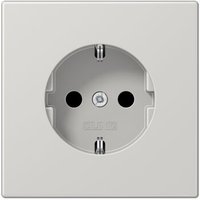 Schuko Steckdose 16A 250V grau Jung LS1521KILG von Jung