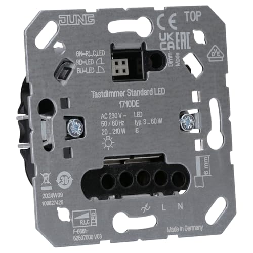 JUNG Tastdimmer Standard LED 1710 DE von JUNG