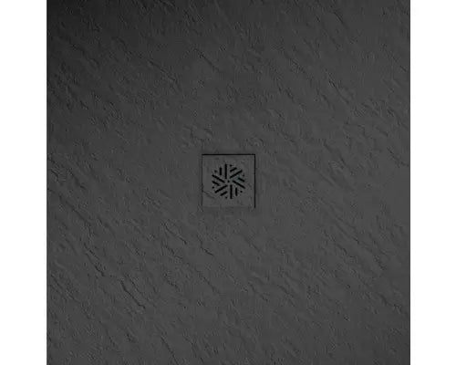 B-Ware Jungborn Duschwanne Duschbecken Cento Dusche 90 X 90 X 24 Cm Schwarz Matt von Jungborn