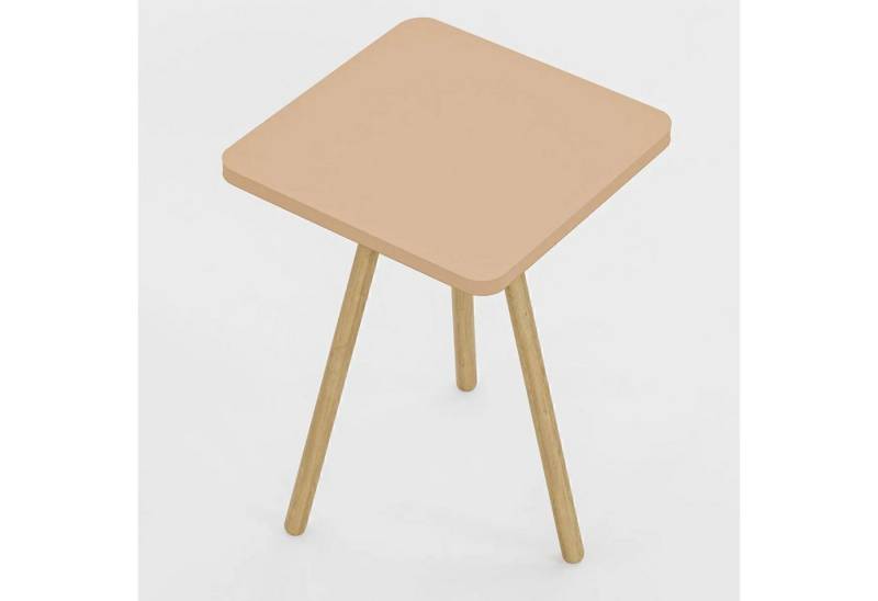 Jungengel Beistelltisch Beistelltisch 34x34x45 cm in 9 Farben – Dreibein modern eckig (Wird zerlegt geliefert, Montageanleitung enthalten), Einfache Montage, Robust & Langlebig, Modern & Klassisch, 9 Farben von Jungengel