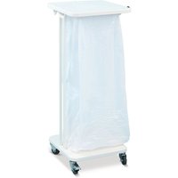 Abfallsackständer Premium 60 Liter, mit Rollen, mit Deckel und Fußpedal Abfallsackständer Premium 60 Liter, mit Rollen, mit Deckel und Fußpedal von Jungheinrich PROFISHOP