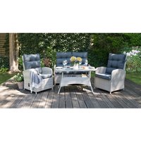 Außenmöbel-Set "Monte Carlo", 1x Sofa, 2x Sessel, 1x Tisch von Jungheinrich PROFISHOP