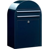 Briefkasten Bobi mit Einwurföffnung, HxBxL 500 x 320 x 210 mm, verzinkter Stahl, blau Briefkasten Bobi mit Einwurföffnung, HxBxL 500 x 320 x 210 mm, verzinkter Stahl, blau von Jungheinrich PROFISHOP