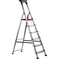 Double Decker Aluminium Leiter, 8 Stufen von Jungheinrich PROFISHOP