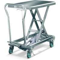 Edelstahl-Scheren-Hubtischwagen, TK 200 kg, à 815 x 500 mm Edelstahl-Scheren-Hubtischwagen, TK 200 kg, à 815 x 500 mm von Jungheinrich PROFISHOP