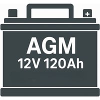 Ersatzbatterie für Stretchroboter BeeWrap+, wartungsfreie AGM-Batterie, 12 V / 120 Ah von Jungheinrich PROFISHOP