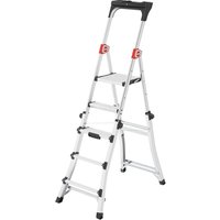 Hailo TL 100 TopLine, Teleskop Stehleiter von Hailo