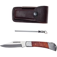 Industrietaschenmesser Gesamt-L.190mm Klingen-L.85mm Holzgriff von WÜSTHOF