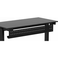 Kabelmanagement für Tischbreite 1.600 mm, schwarz von Jungheinrich PROFISHOP