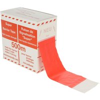 Kerbl Folien-Absperrband 100 m x 80 mm, rot-weiß geblockt, Abrollbox von Jungheinrich PROFISHOP