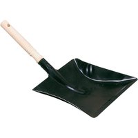 Kerbl Kehrschaufel schwarz Holzgriff- von Kerbl