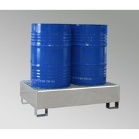 LaCont Auffangwanne, HxBxT 340 x 1250 x 820 mm, Ü-Zeichen, feuerverzinkt von LaCont