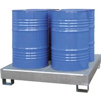 LaCont Auffangwanne, HxBxT 250 x 1325 x 1320 mm, Ü-Zeichen, feuerverzinkt von LaCont