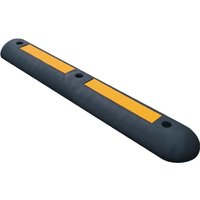 Leitschwelle L1000xB150xH60mm PVC schwarz m.gelben Reflexstreifen von Jungheinrich PROFISHOP