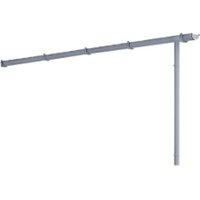 wsm® Regenrinne mit Fallrohr für Überdachung Basic, für Breite 2.145 mm von wsm®