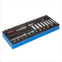 Steckschlüssel-Garnitur 1/4", 42-tlg. von Jungheinrich PROFISHOP